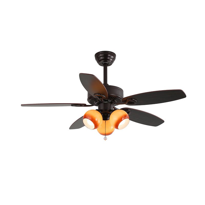 Ciraneon Vintage Ceiling Fan Light