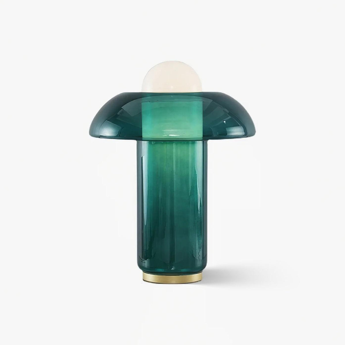 Navlen Green Glass Table Lamp