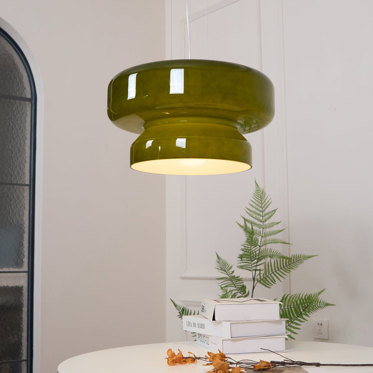 Zerithce Glass Modern Minimalist Pendant Lamp