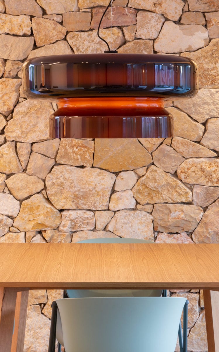 Zerithce Glass Modern Minimalist Pendant Lamp