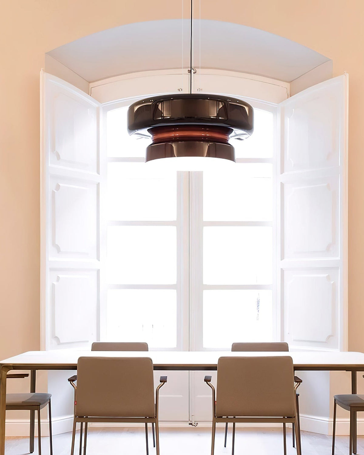 Naika Glass Linear Pendant Light