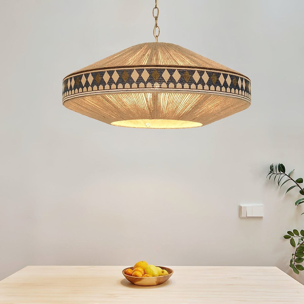 Calyce Fabric Cozy Pendant Lamp