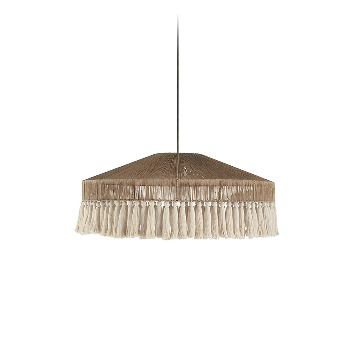 Ohev Hemp Rope Pendant Light