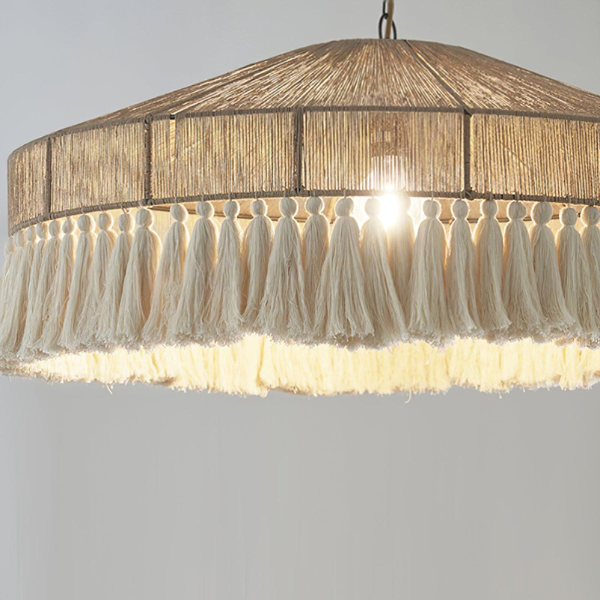 Ohev Hemp Rope Pendant Light
