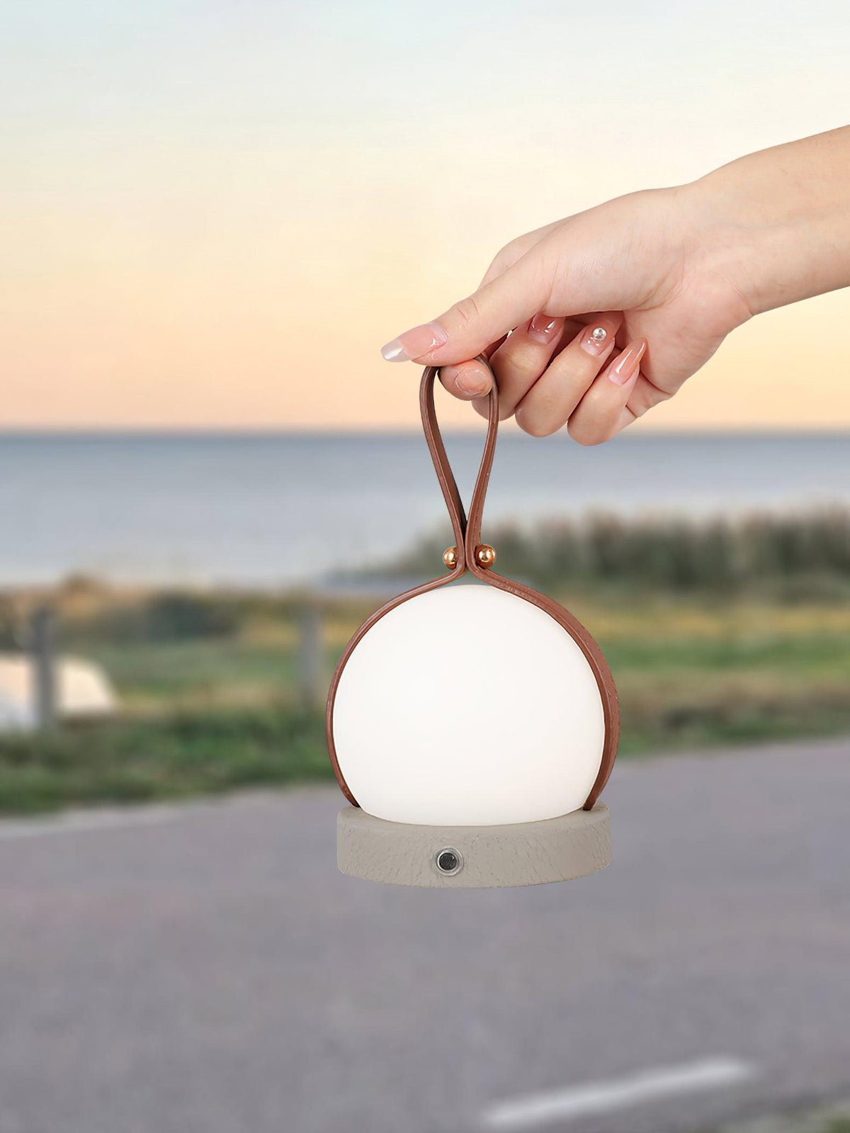 Wernis Leather Table Lamp
