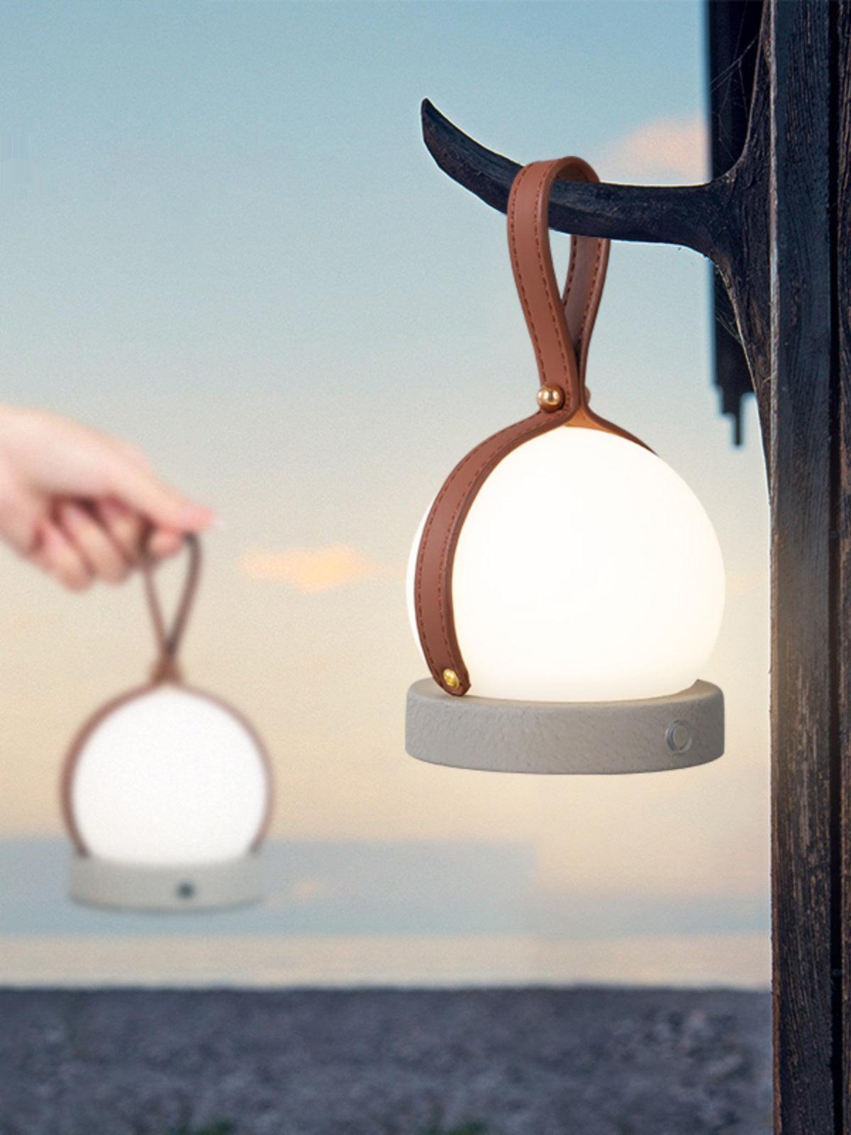 Wernis Leather Table Lamp