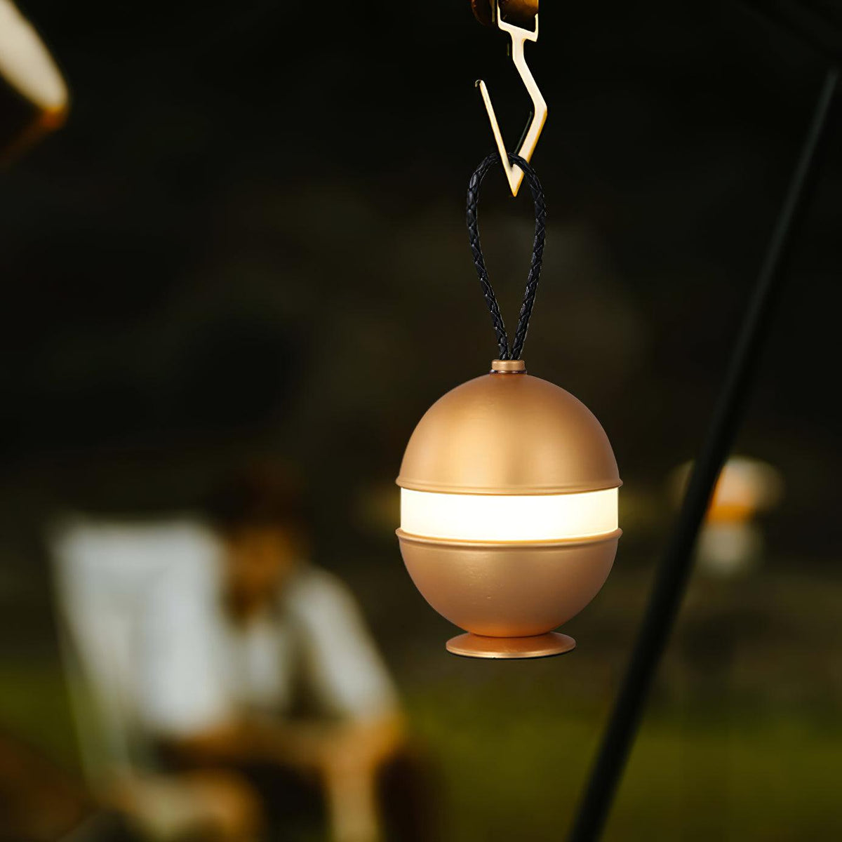 Orbitem Gold Aluminum Table Lamp