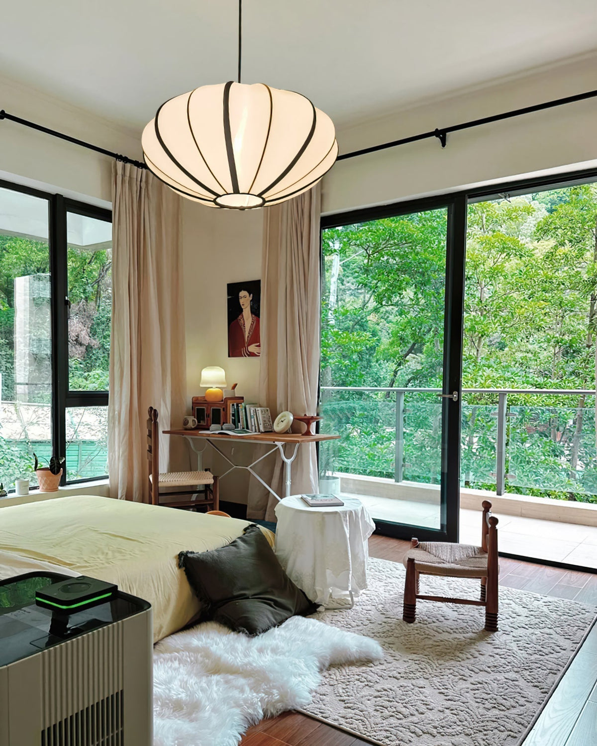 Lineriella Modern Fabric Pendant Lamp