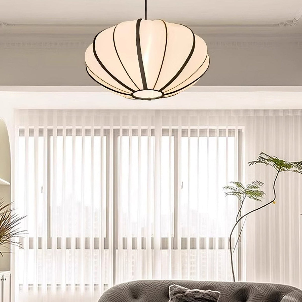 Lineriella Modern Fabric Pendant Lamp