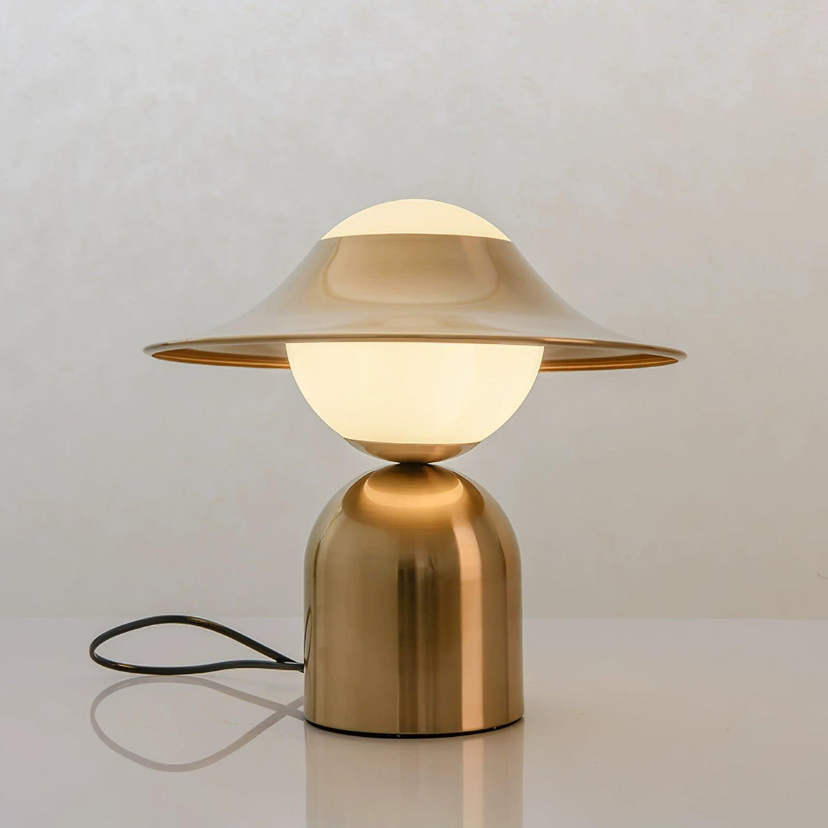 Italon Luxe Brass Desk Lamp