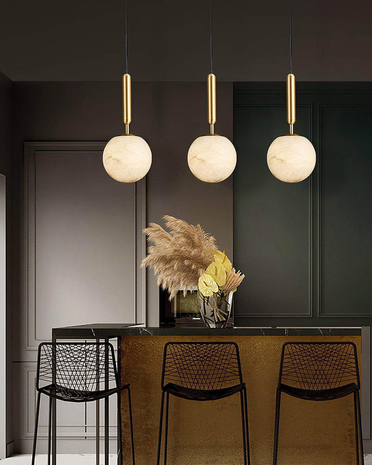Tomino Alabaster  Pendant Light