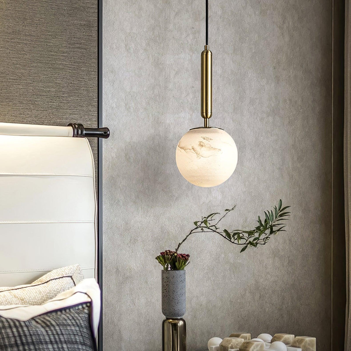 Tomino Alabaster  Pendant Light