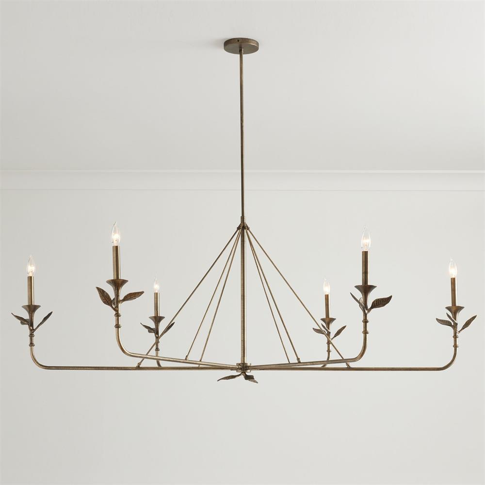 Benel Branching Leaf Chandelier
