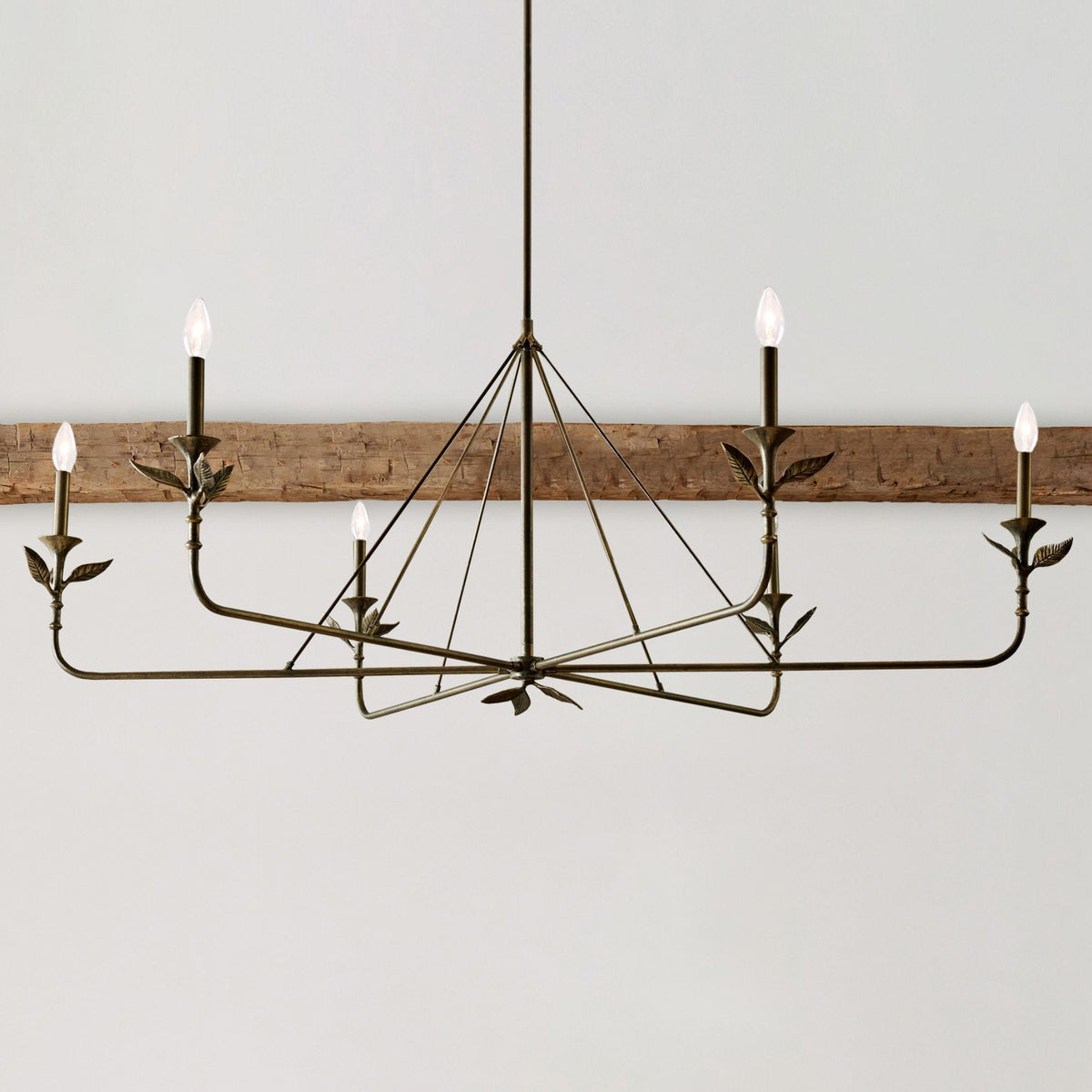 Benel Branching Leaf Chandelier