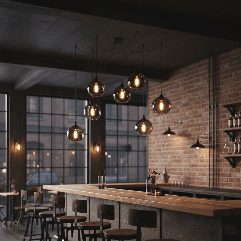 Iakai Bottle Pendant Light