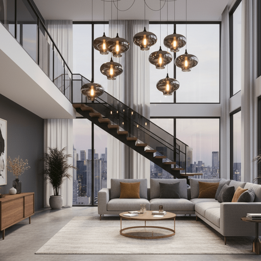 Iakai Bottle Pendant Light
