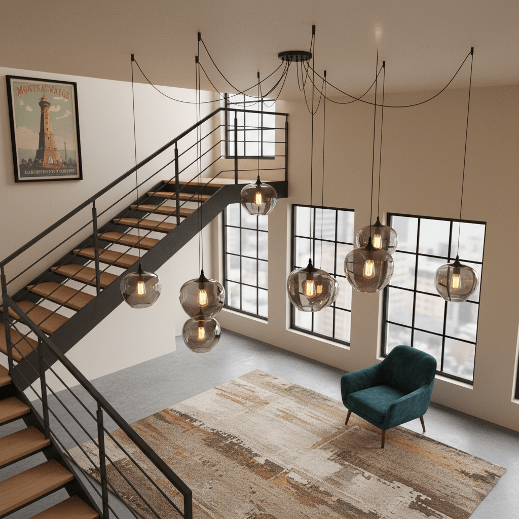 Iakai Bottle Pendant Light
