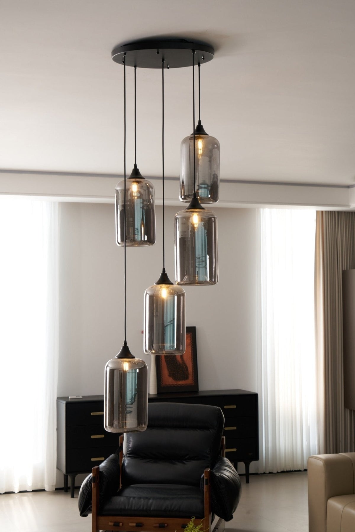 Iakai Bottle Pendant Light