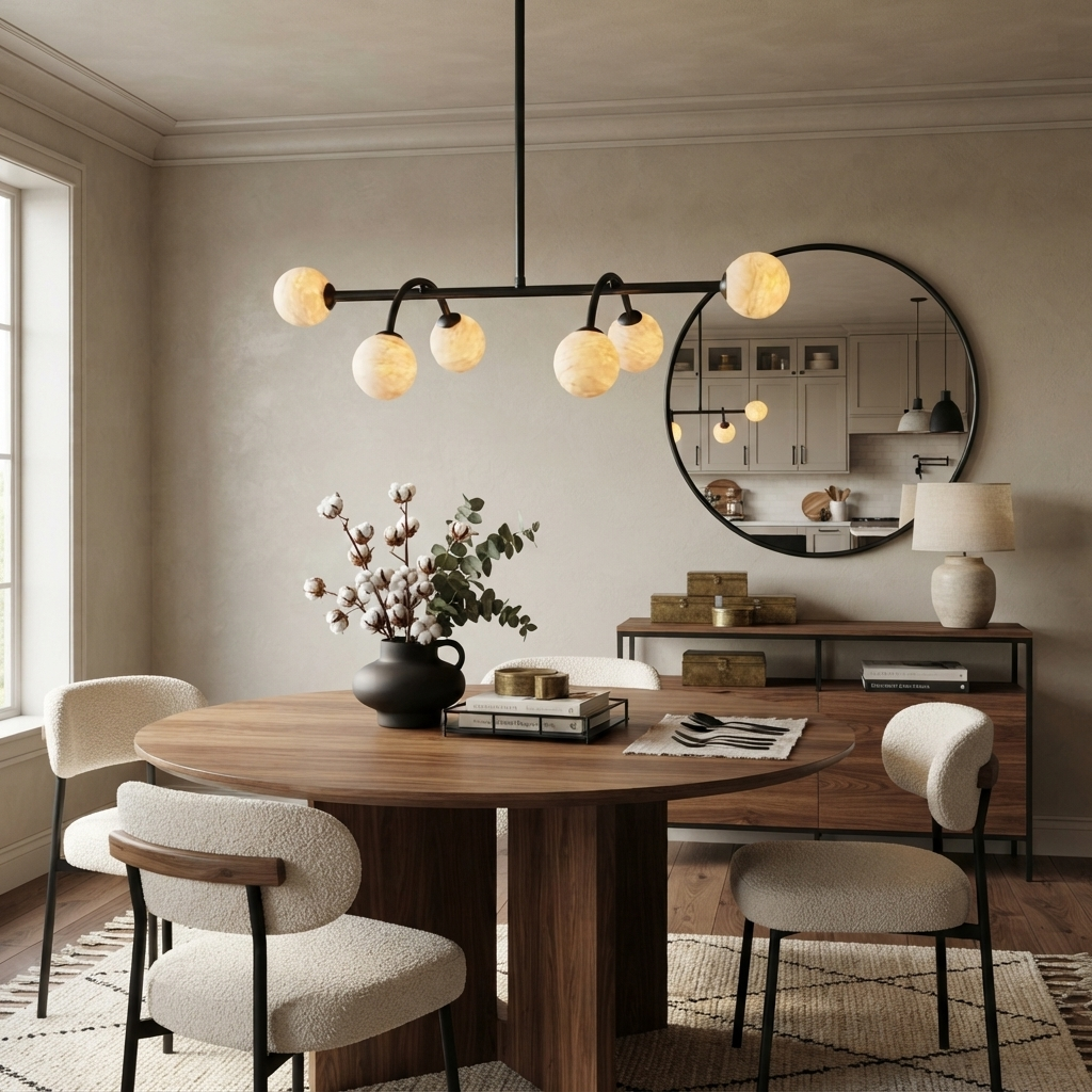 Elmsstone Alabaster Chandelier