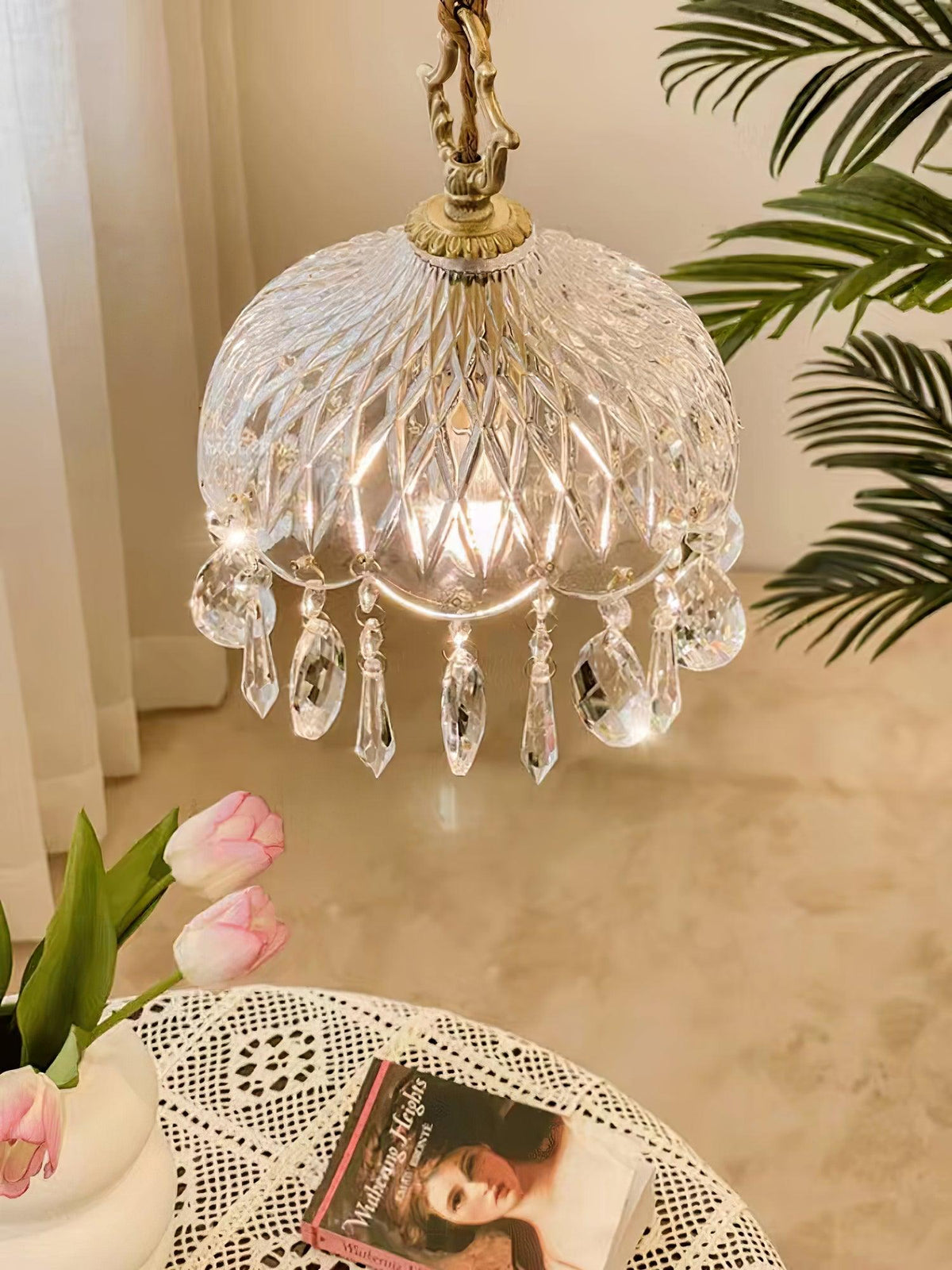 Moka Crystal Vintage Pendant Lamp