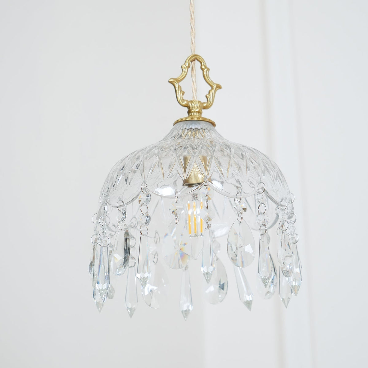 Moka Crystal Vintage Pendant Lamp