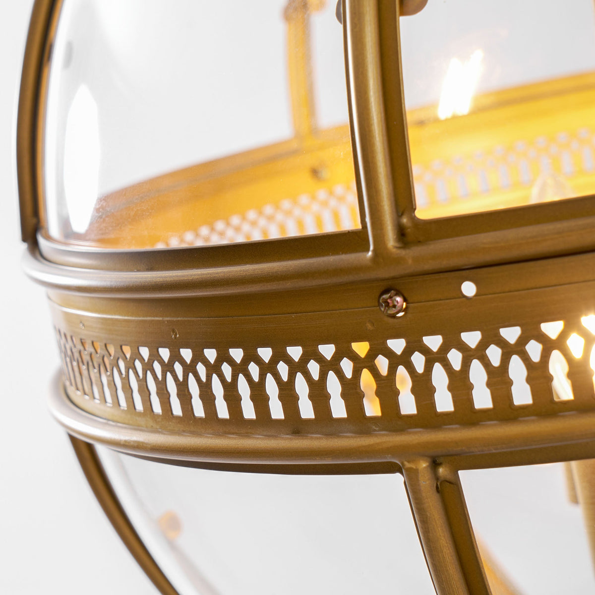 Voby Glass Linear Pendant Light
