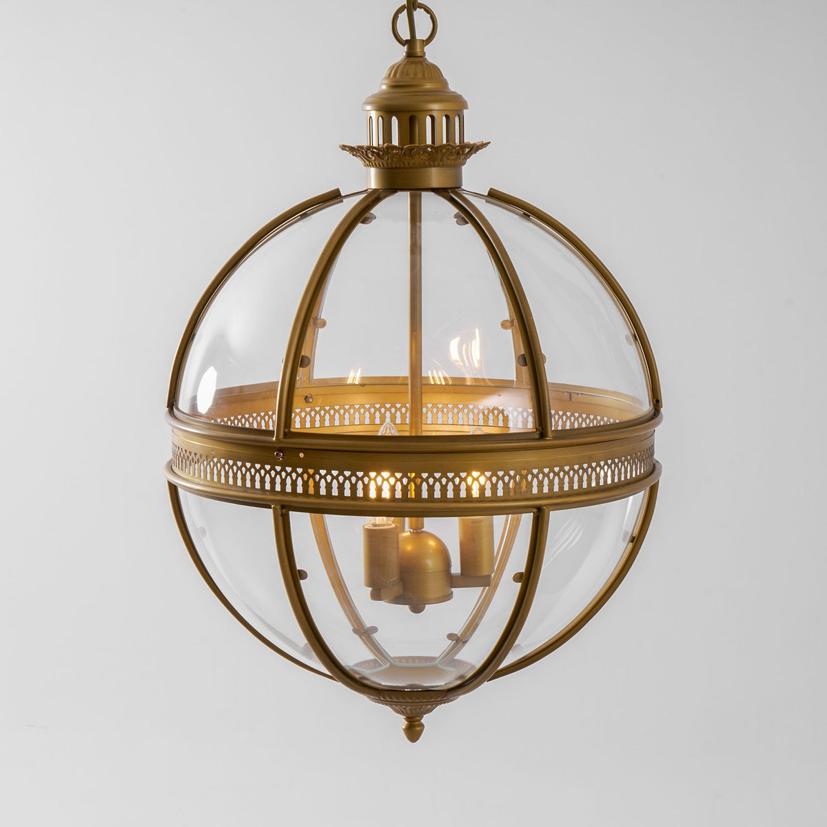 Voby Glass Linear Pendant Light