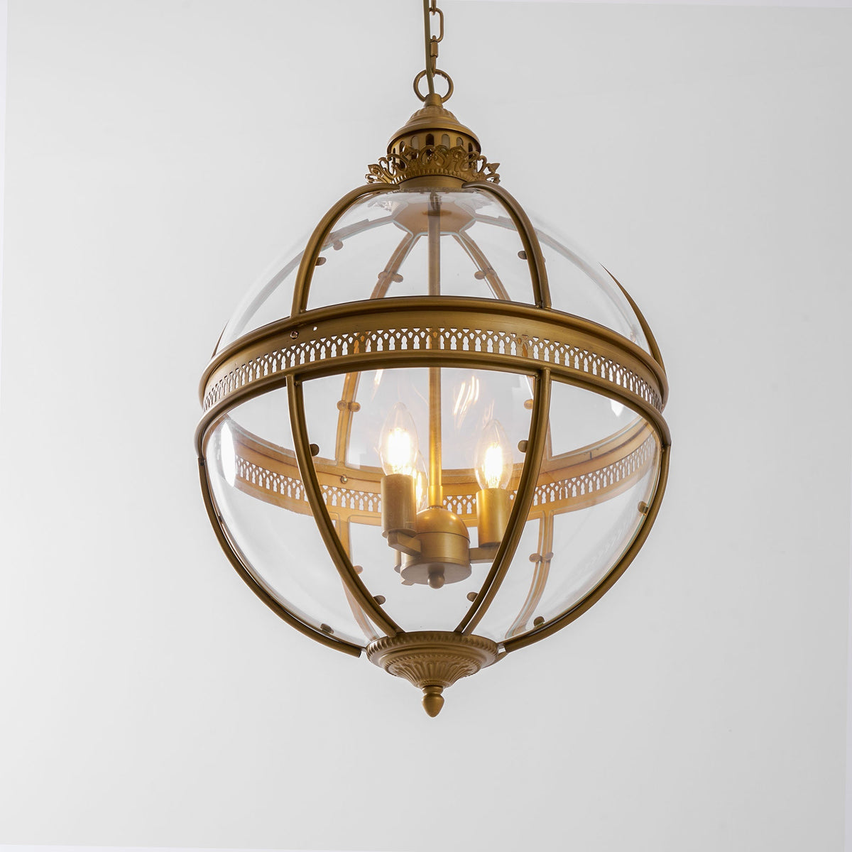 Voby Glass Linear Pendant Light