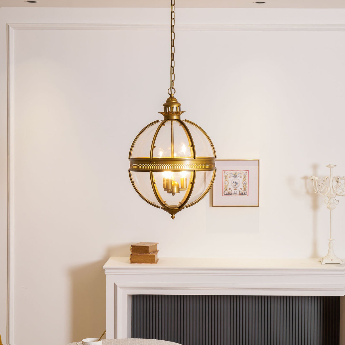 Voby Glass Linear Pendant Light