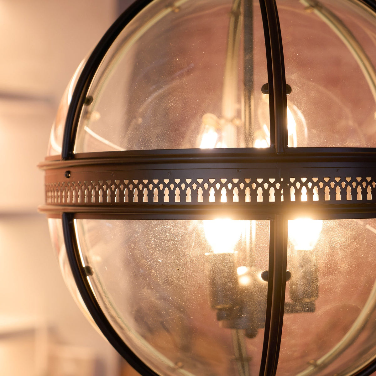Voby Glass Linear Pendant Light