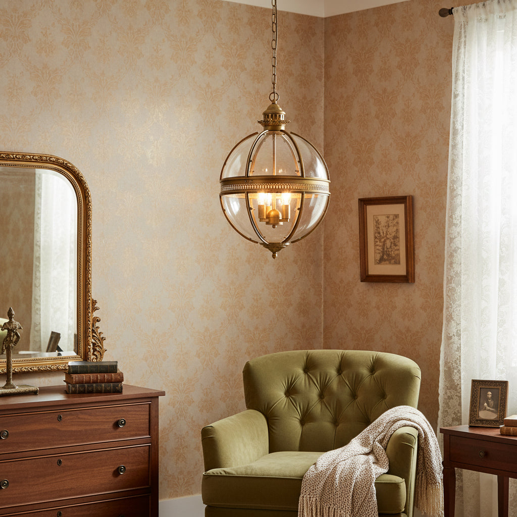 Voby Glass Linear Pendant Light