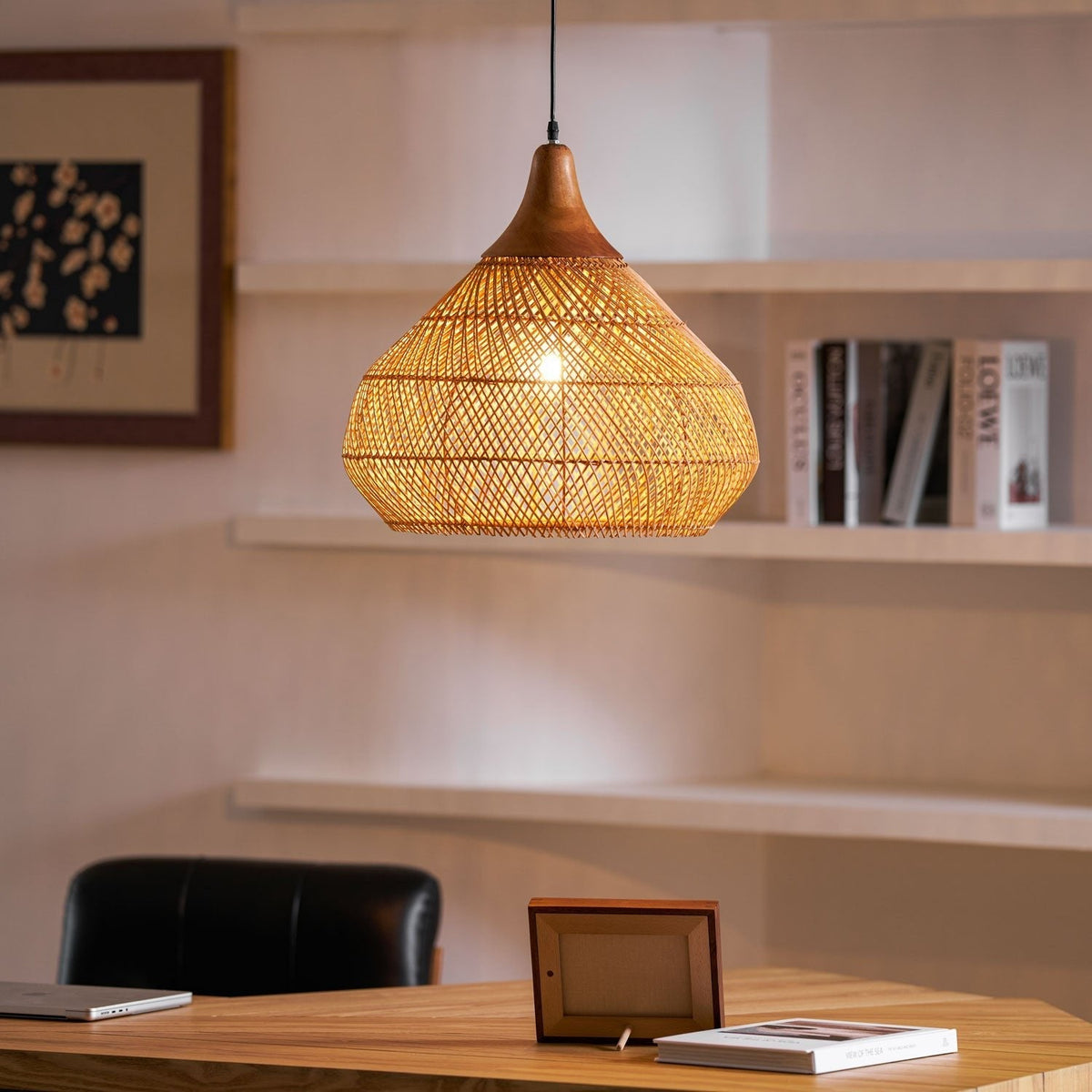 Hopia Rattan Pendant Light