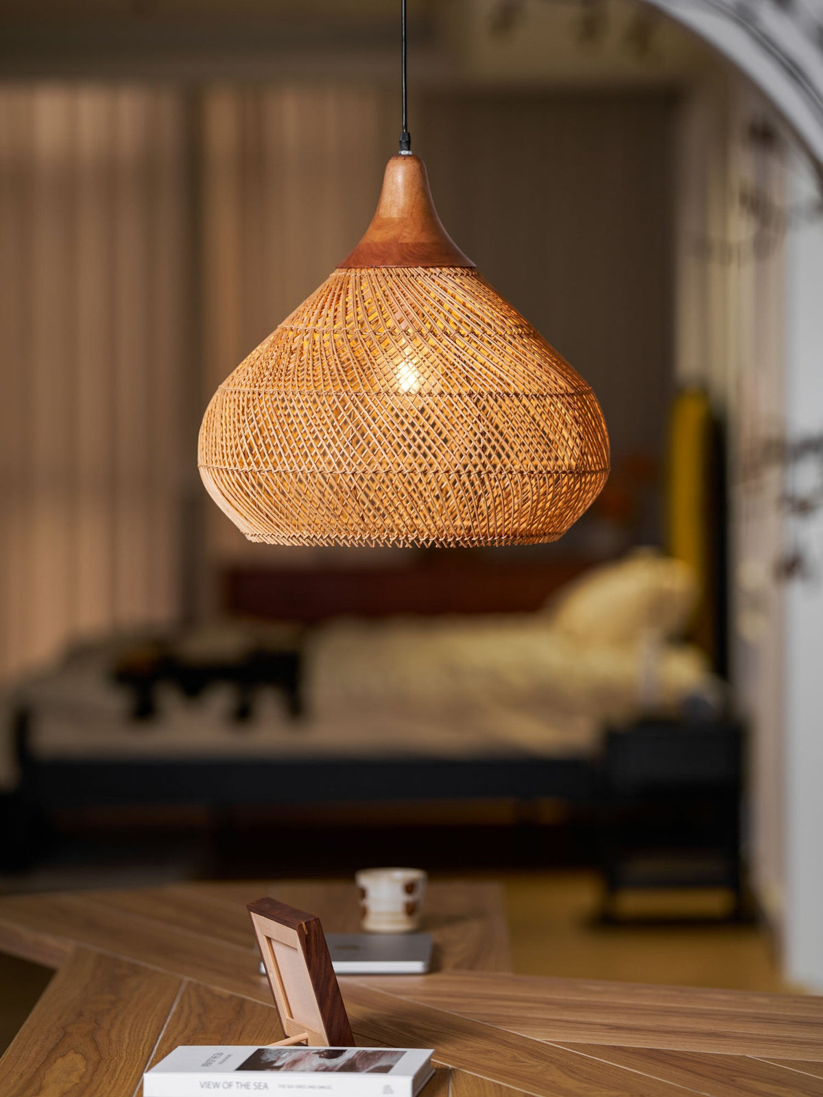 Hopia Rattan Pendant Light