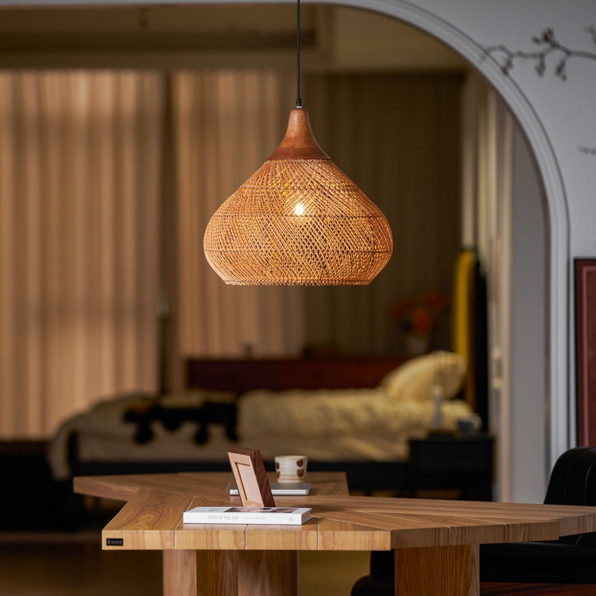 Hopia Rattan Pendant Light