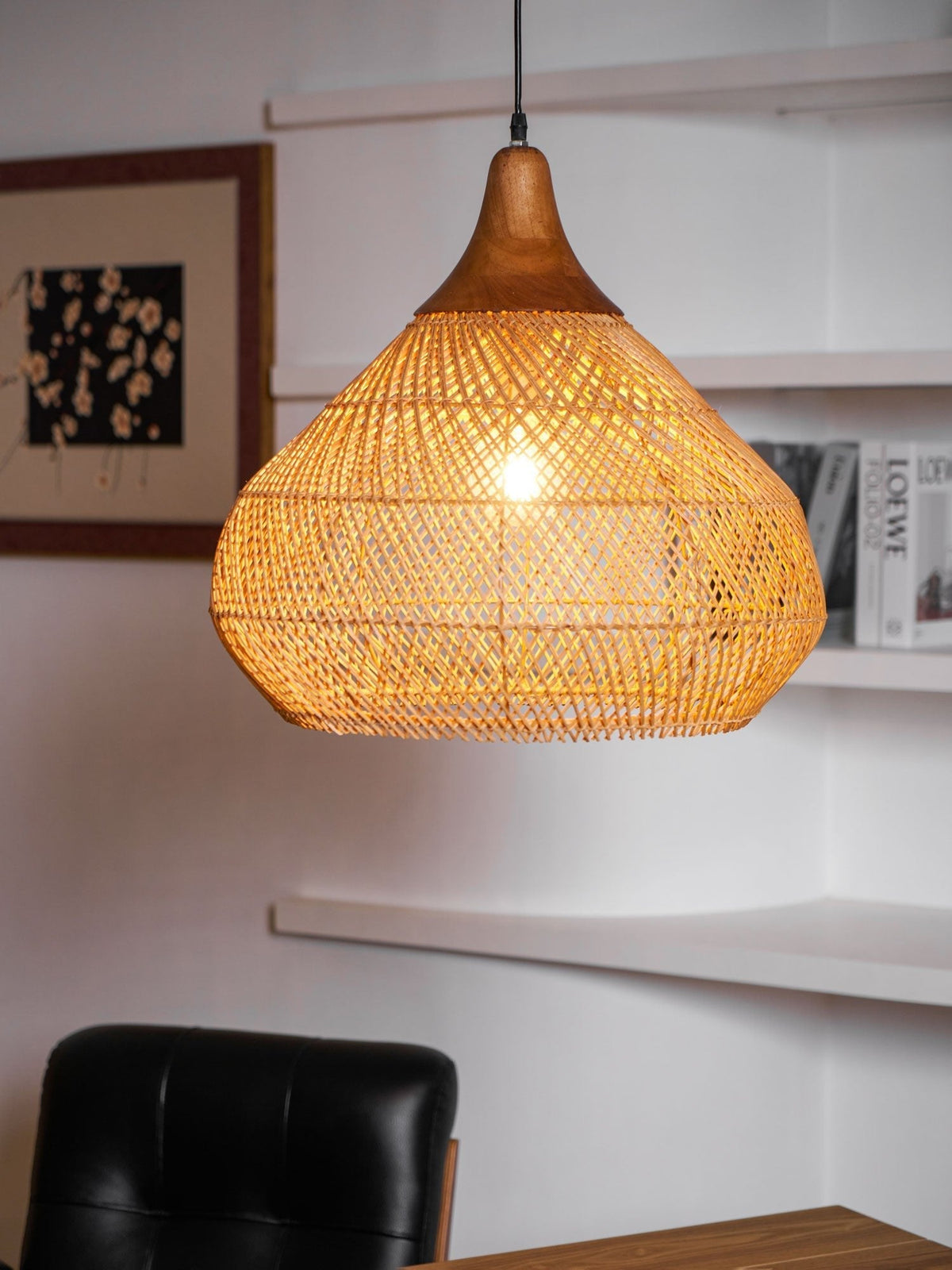 Hopia Rattan Pendant Light