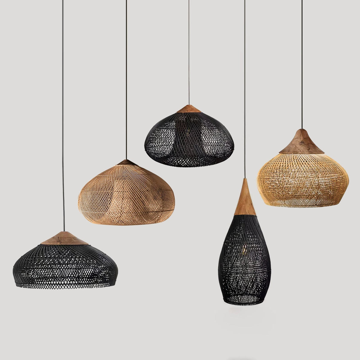 Hopia Rattan Pendant Light