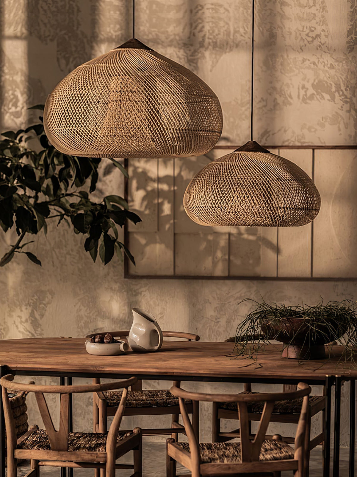 Hopia Rattan Pendant Light