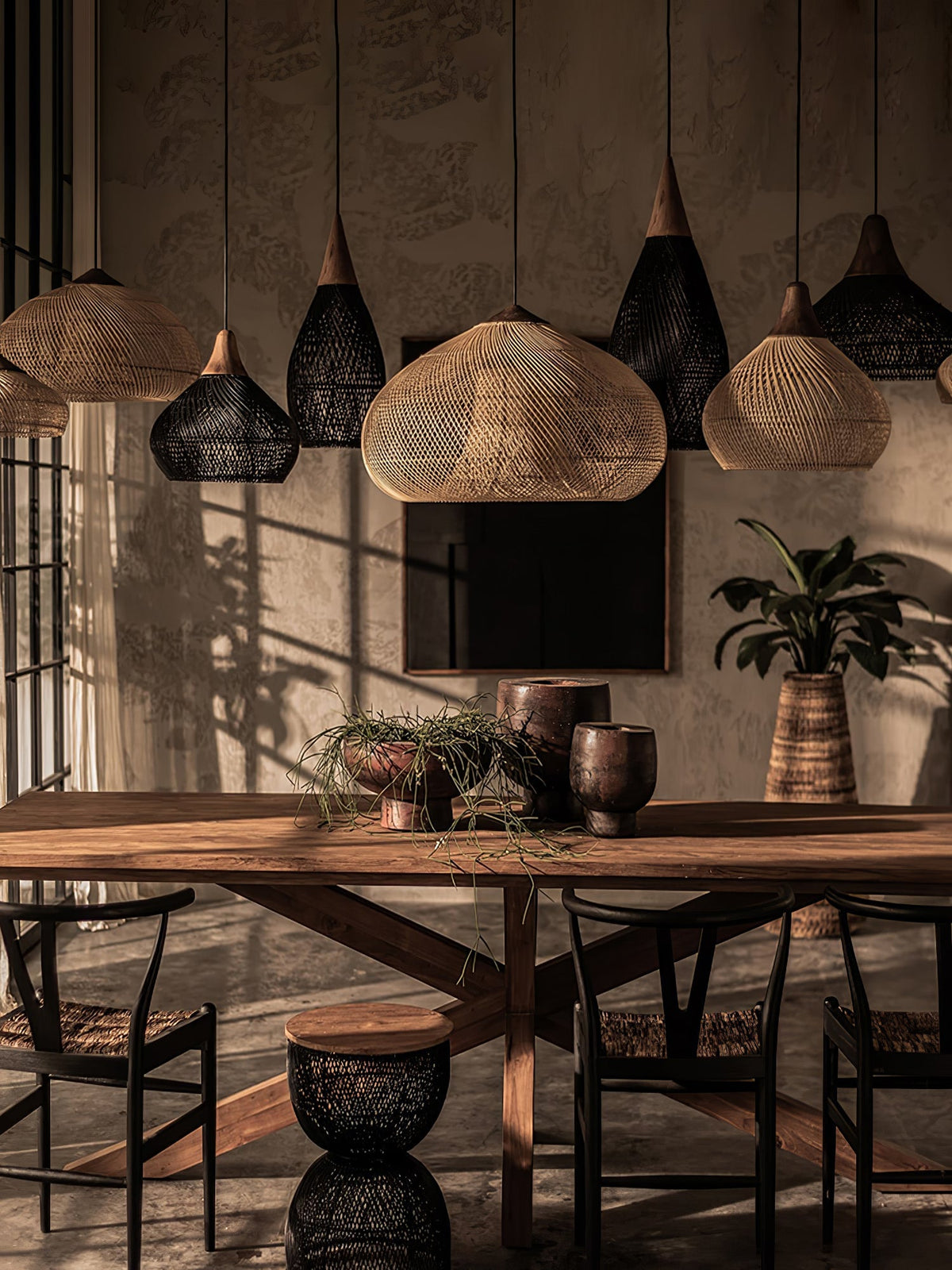 Hopia Rattan Pendant Light