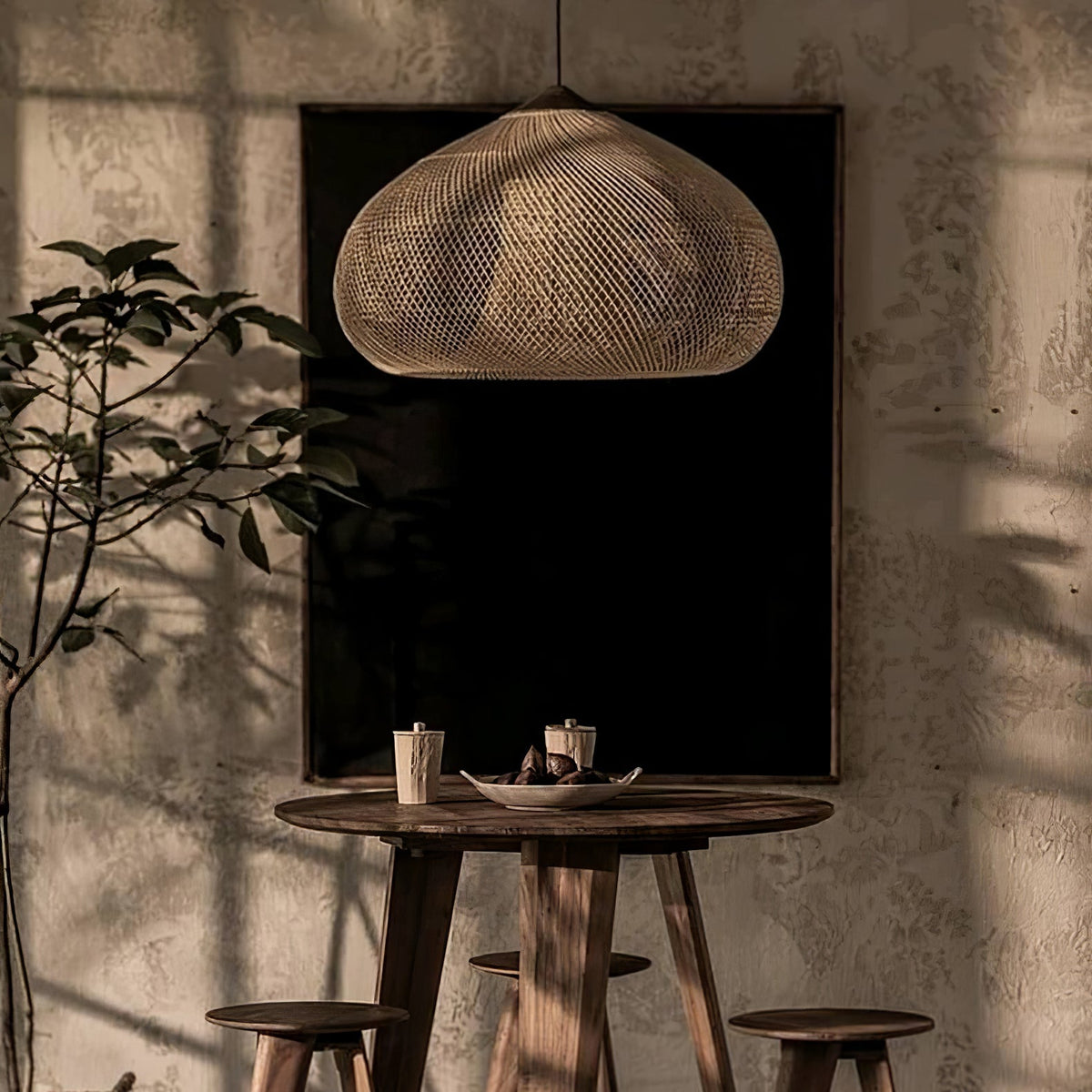 Hopia Rattan Pendant Light