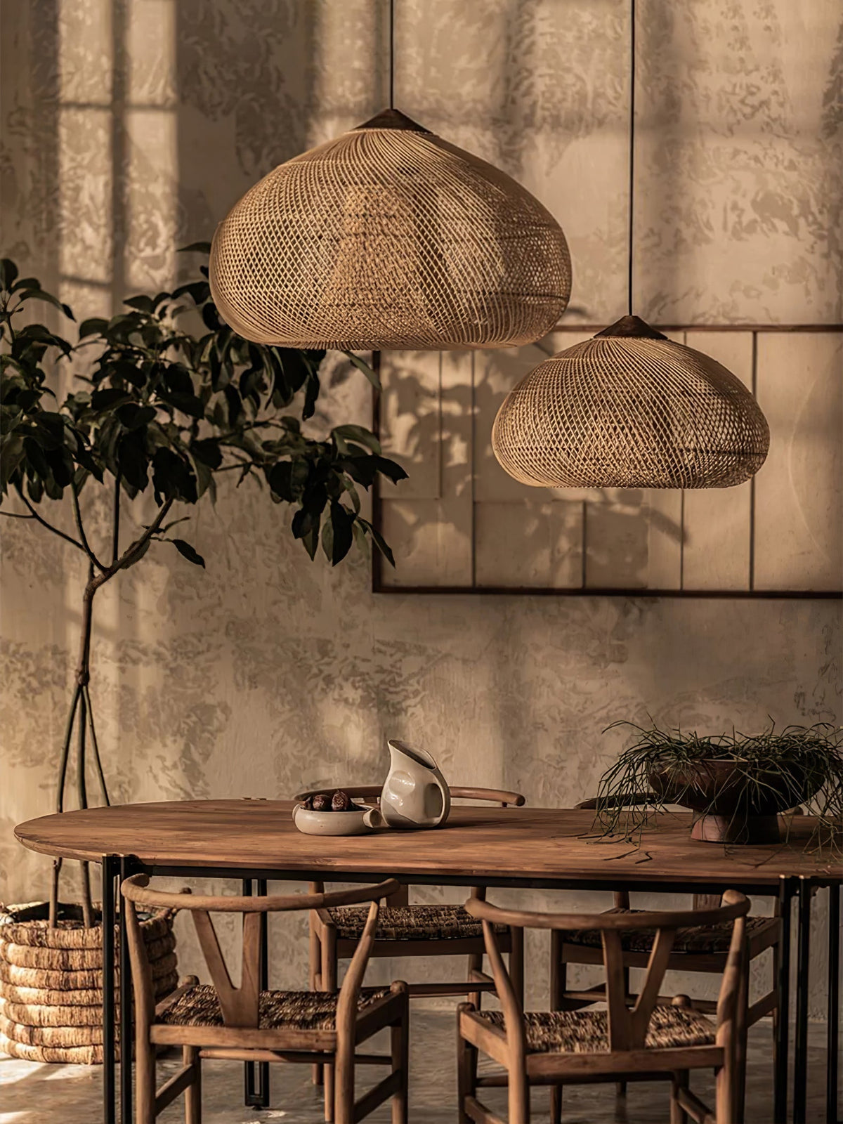 Hopia Rattan Pendant Light