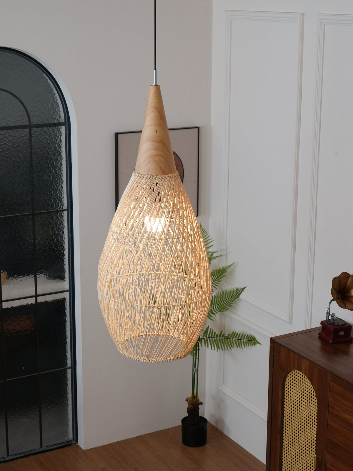 Hopia Rattan Pendant Light