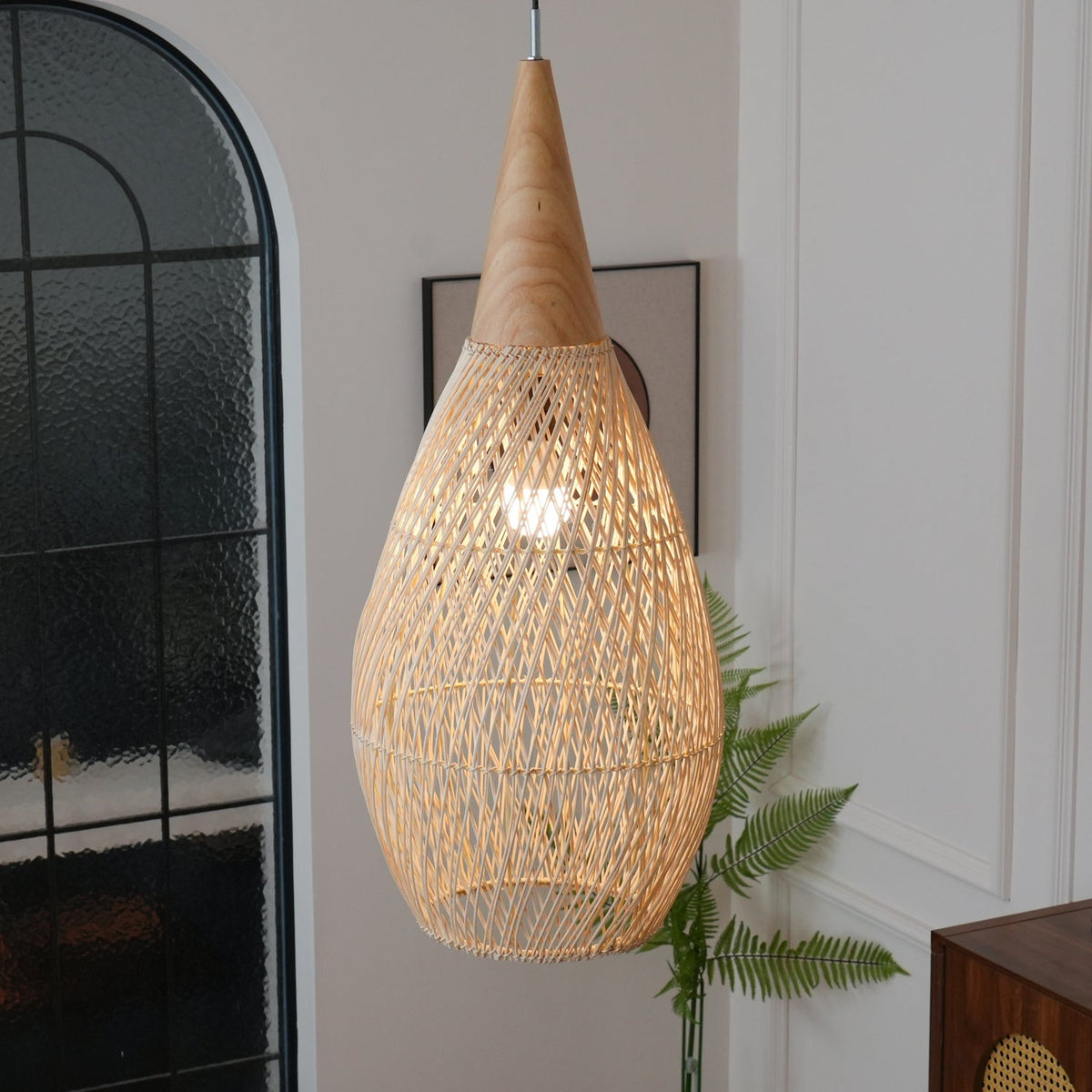 Hopia Rattan Pendant Light