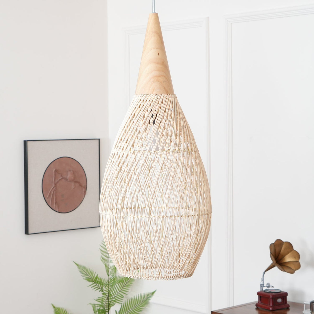 Hopia Rattan Pendant Light