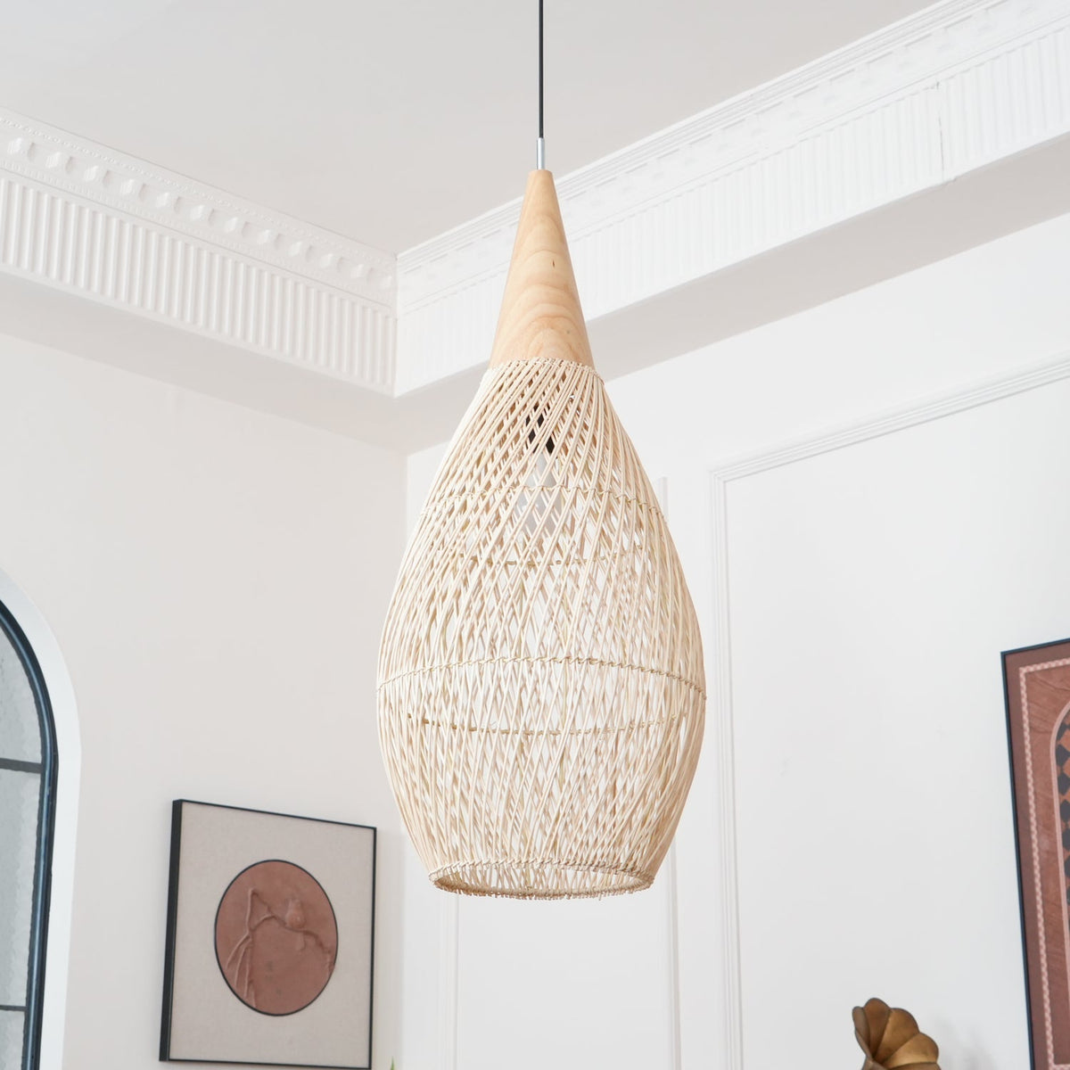 Hopia Rattan Pendant Light