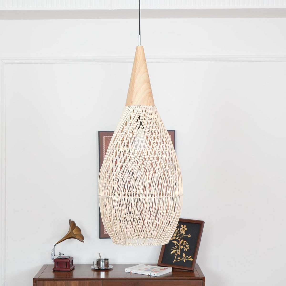 Hopia Rattan Pendant Light