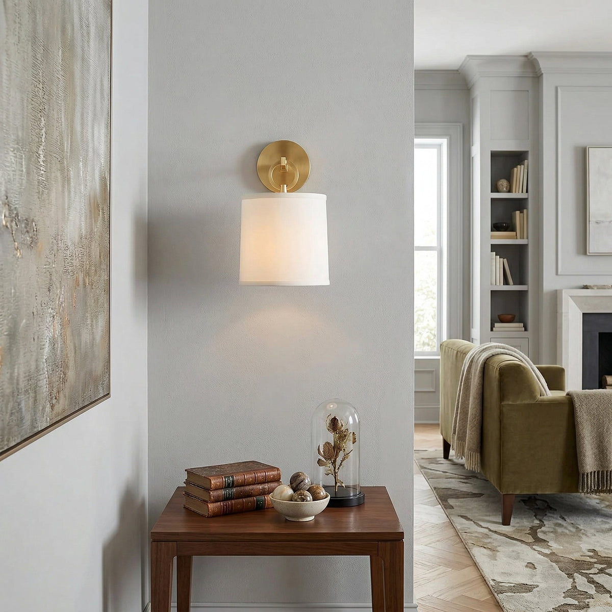 Fozo Circle Indoor Wall Light