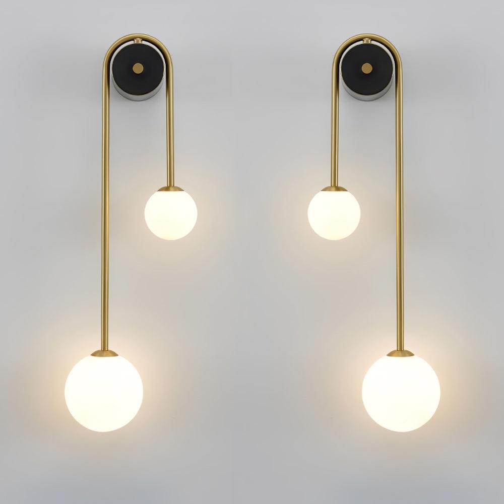 Raphael Brass Arc Wall Light