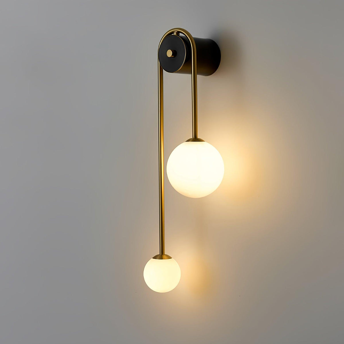 Raphael Brass Arc Wall Light