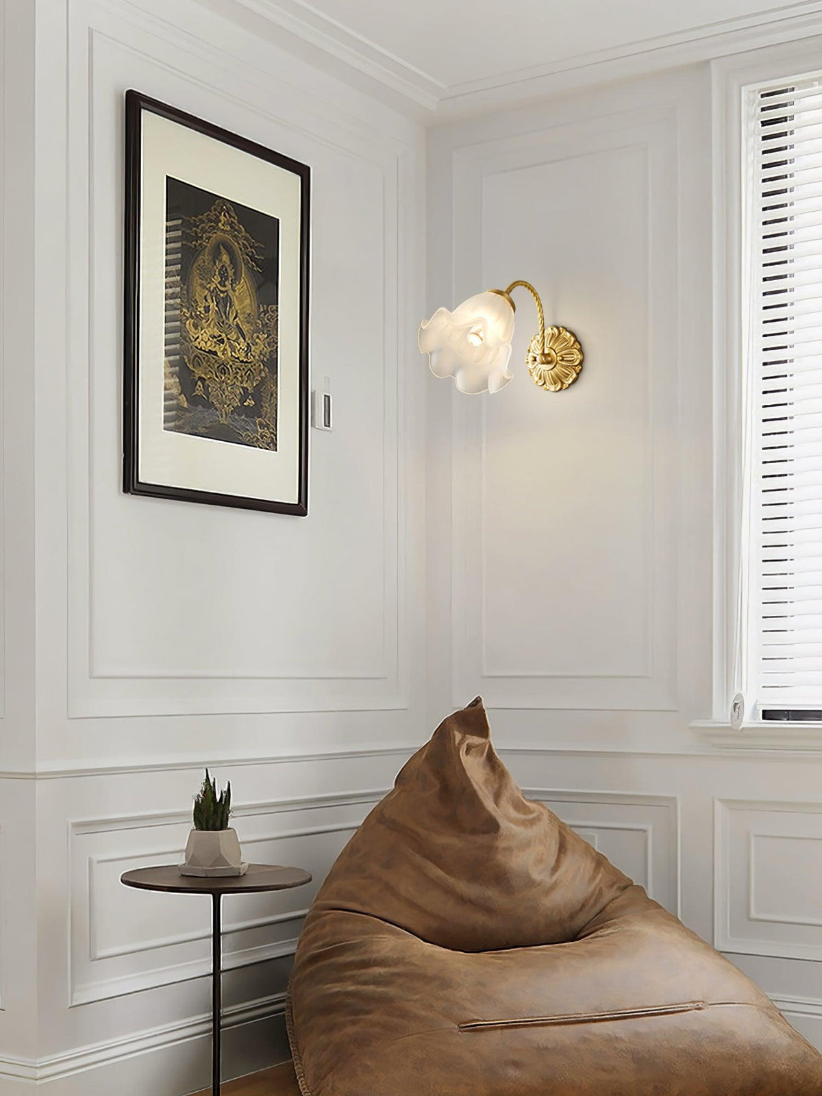 Celereria Vintage Glass Sconce