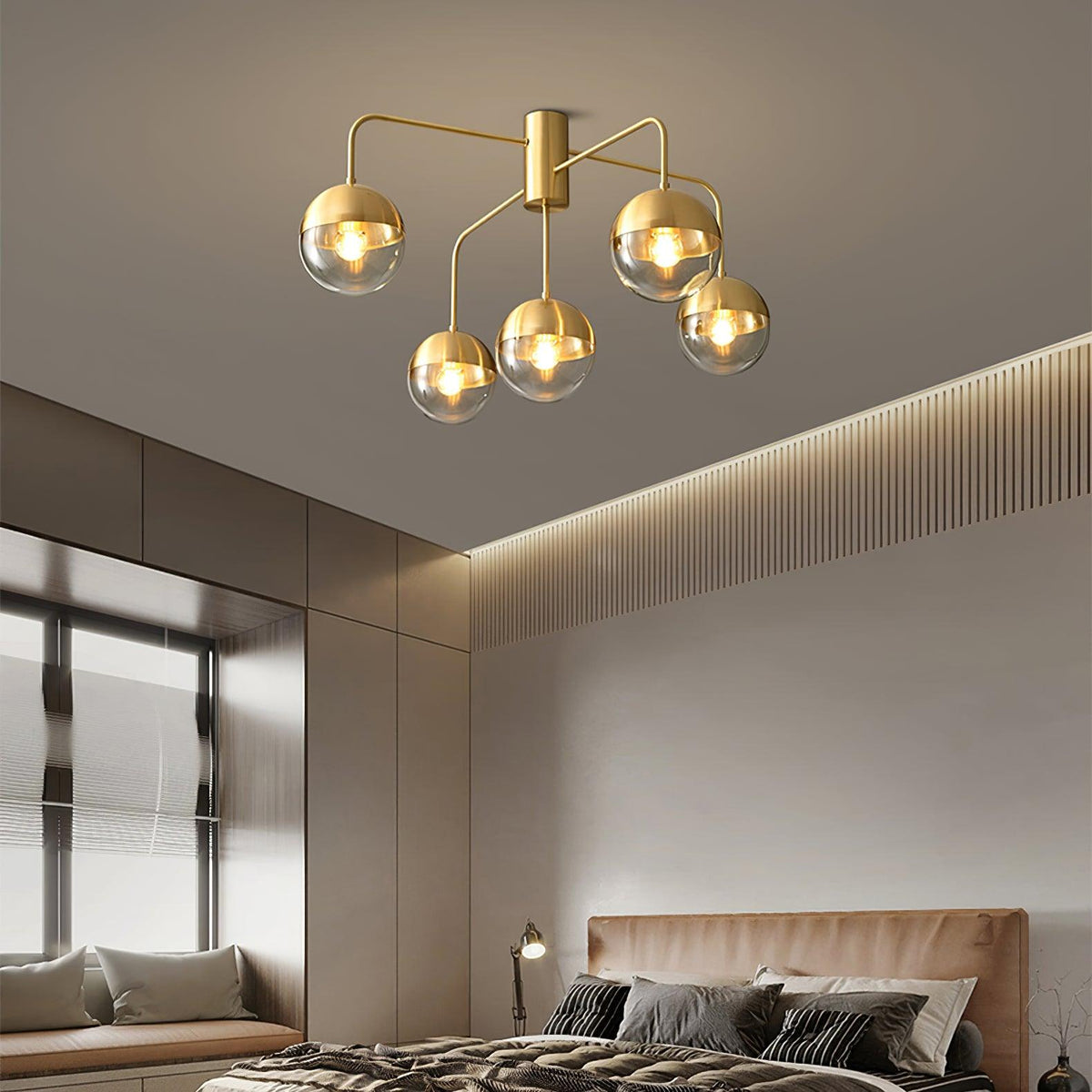 Veloz Globulars Ceiling Lamp